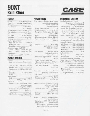 Mini utovarivači Case 90XT 