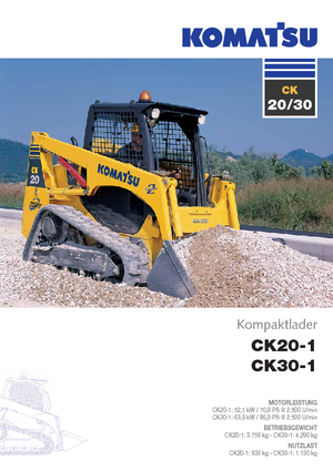 Mini utovarivači Komatsu CK30-1
