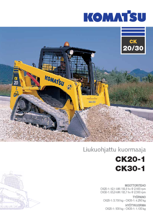 Mini utovarivači Komatsu CK30-1