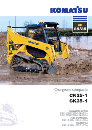 Mini utovarivači Komatsu CK25-1