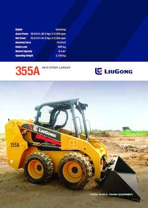 Mini utovarivači Liugong 355A