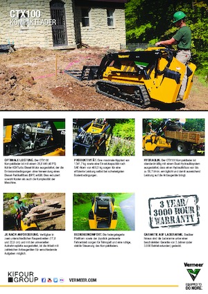 Mini utovarivači Vermeer CTX100