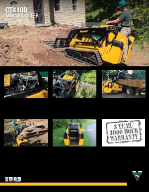 Mini utovarivači Vermeer CTX100