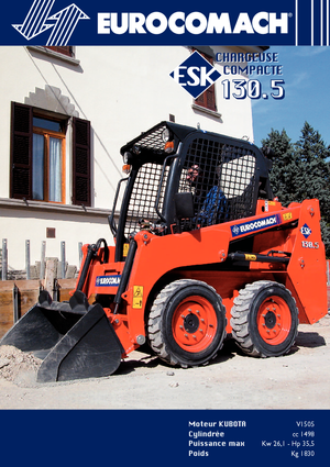 Mini utovarivači Eurocomach ESK 130.5