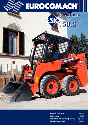 Mini utovarivači Eurocomach ESK 130.5