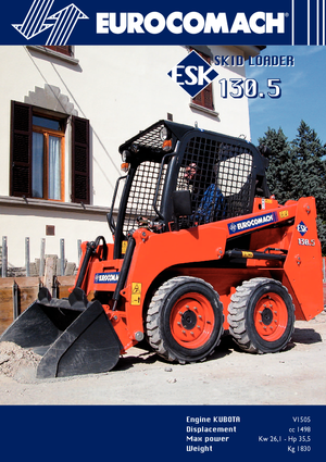 Mini utovarivači Eurocomach ESK 130.5