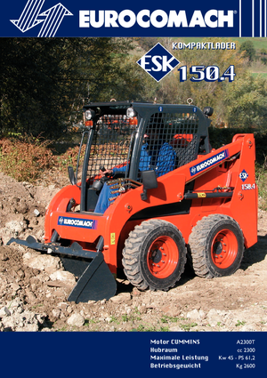 Mini utovarivači Eurocomach ESK 150.4
