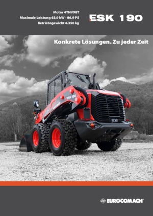 Mini utovarivači Eurocomach ESK 190