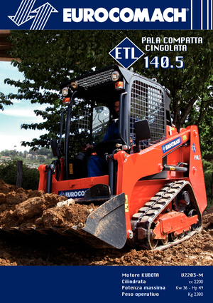 Mini utovarivači Eurocomach ETL 140.5