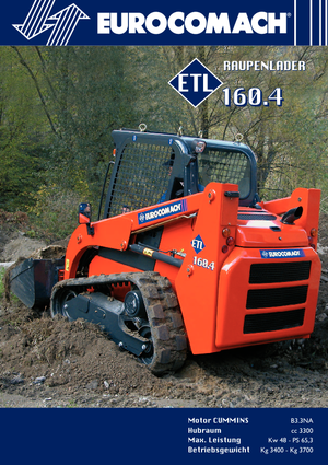Mini utovarivači Eurocomach ETL 160.4