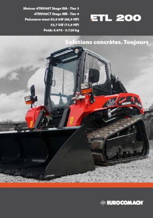 Mini utovarivači Eurocomach 20 TL