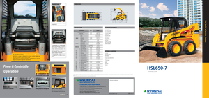 Mini utovarivači Hyundai HSL 650-7