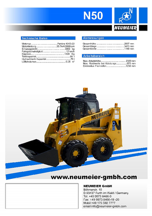 Mini utovarivači Neumeier N 50