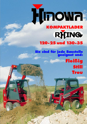 Mini utovarivači Hinowa Rhino 130-35