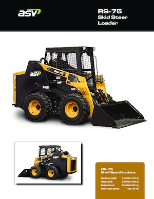 Mini utovarivači ASV RS 75