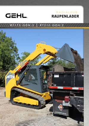 Mini utovarivači Gehl RT 175 SXT Dual