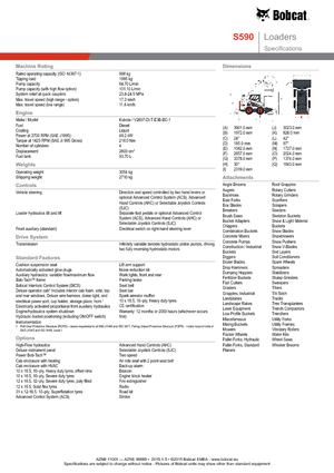 Mini utovarivači Bobcat S590