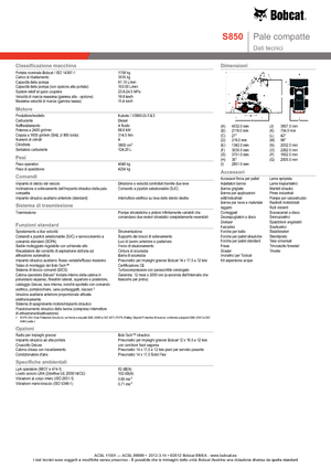 Mini utovarivači Bobcat S850