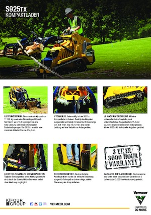 Mini utovarivači Vermeer S925TX