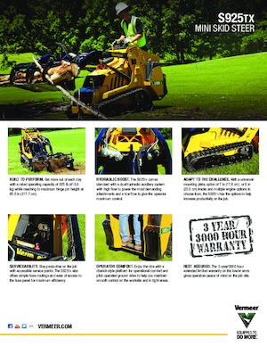 Mini utovarivači Vermeer S925TX