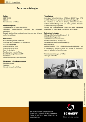 Mini utovarivači Terex-Schaeff SCL 515