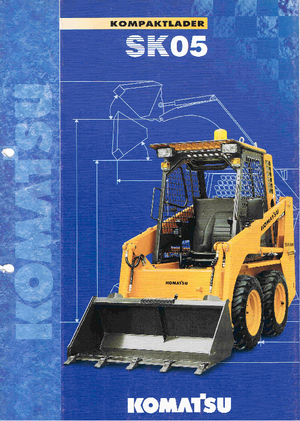 Mini utovarivači Komatsu SK05