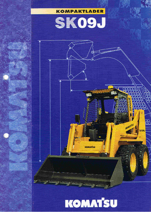 Mini utovarivači Komatsu SK09J