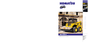 Mini utovarivači Komatsu SK1020-5 Super Flow