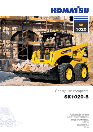 Mini utovarivači Komatsu SK1020-5 turbo