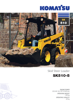 Mini utovarivači Komatsu SK510-5