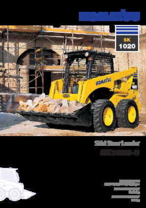 Mini utovarivači Komatsu SK1020-5 Super Flow