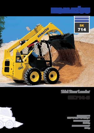 Mini utovarivači Komatsu SK714-5