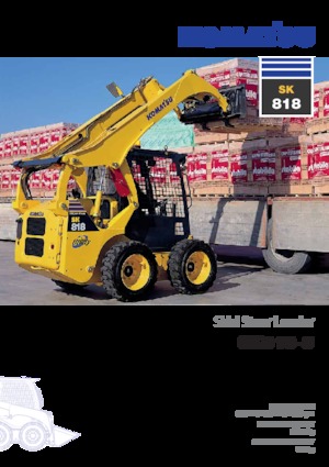 Mini utovarivači Komatsu SK818-5E0