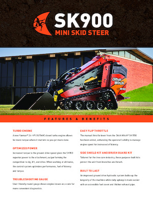 Mini utovarivači Ditch Witch SK900