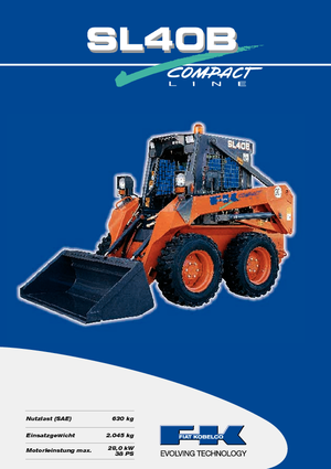Mini utovarivači Fiat Kobelco SL 40 B