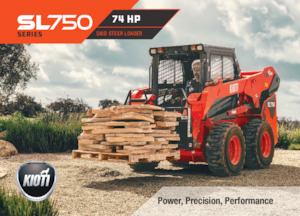 Mini utovarivači Kioti SL750 Canopy