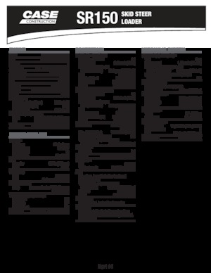 Mini utovarivači Case SR150