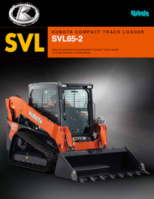 Mini utovarivači Kubota SVL65-2