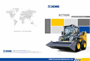 Mini utovarivači XCMG XC760K 