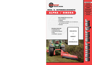 Kosilice za nagib Sauerburger Omega 1600