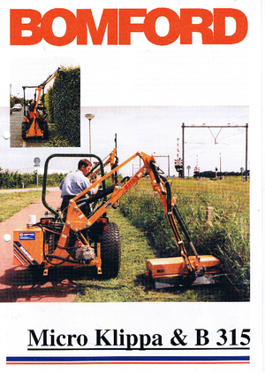 Kosilice za nagib Bomford B 315