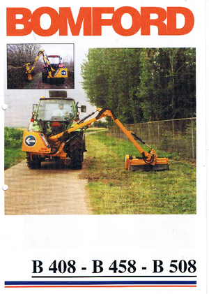 Kosilice za nagib Bomford B 458