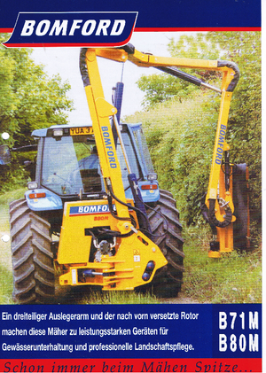 Kosilice za nagib Bomford B 71M