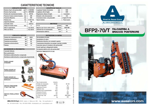 Kosilice za nagib Assaloni BFP 2