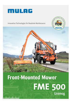 Kosilice za nagib Mulag FME 500