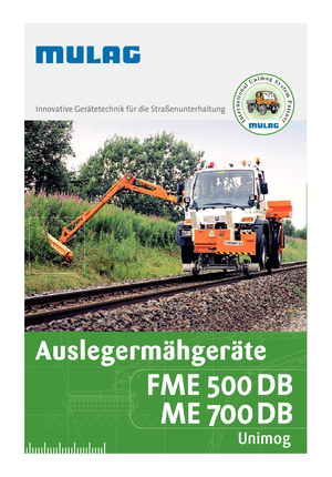 Kosilice za nagib Mulag ME 700