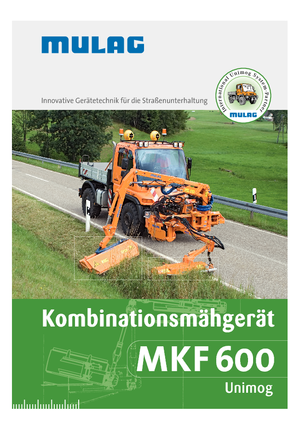 Kosilice za nagib Mulag MKF 600