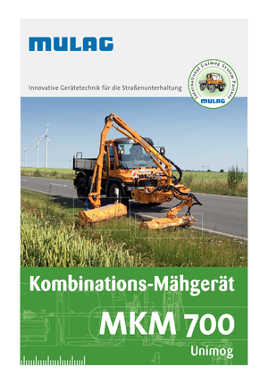 Kosilice za nagib Mulag MKM 700