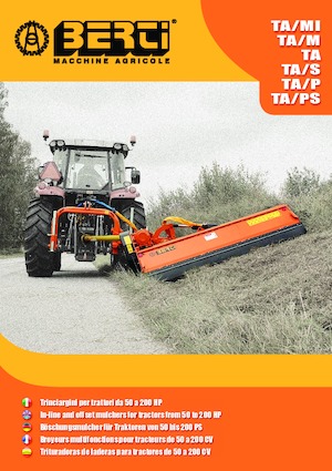 Kosilice za nagib Berti TA/MI 200