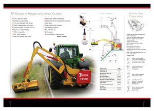 Kosilice za nagib Twose TF 500